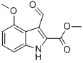 메틸 3-포르밀-4-메톡시-1H-인돌-2-카르복실레이트