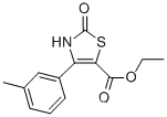 2-OXO-4-M-TOLYL-2,3-DIHYDRO-THIAZOLE-5-카르복실산 에틸 에스테르