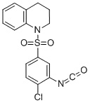 1- (4- 클로로 -3- 이소 시아 나토 벤젠 설 포닐) -1,2,3,4- 테트라 하이드로 퀴놀린