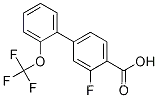 2-플루오로-4-[2-(트리플루오로메톡시)페닐]벤조산