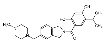 AZD7545;(R)-4-(3-chloro-4-(3,3,3-trifluoro-2-hydroxy-2-methylpropanamido)phenylsulfonyl)-N,N-dimethylbenzamide