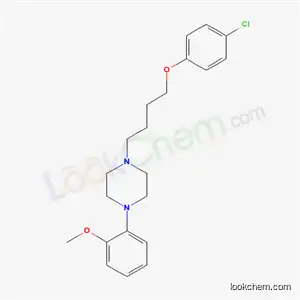 Molecular Structure of 2033-66-1 (1-[4-(4-chlorophenoxy)butyl]-4-(2-methoxyphenyl)piperazine)