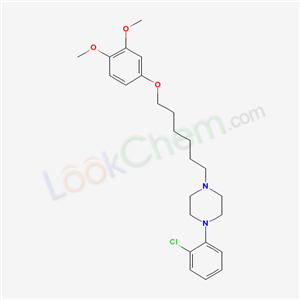 1-(2-chlorophenyl)-4-[6-(3,4-dimethoxyphenoxy)hexyl]piperazine