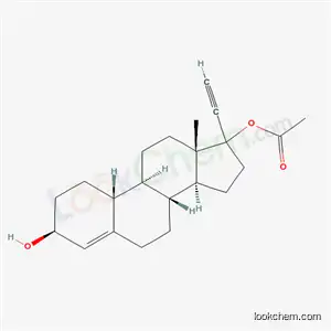 Molecular Structure of 2061-46-3 (Ethinodiol 17-acetate)