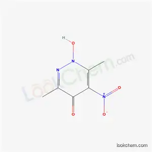 1-hydroxy-3,6-dimethyl-5-nitropyridazin-4(1H)-one