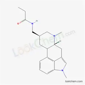 Molecular Structure of 2169-46-2 (N-{[(8beta,10xi)-1,6-dimethylergolin-8-yl]methyl}propanamide)