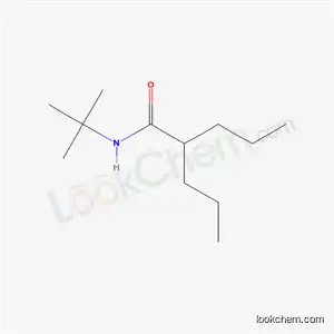 Molecular Structure of 2751-06-6 (N-tert-butyl-2-propylpentanamide)
