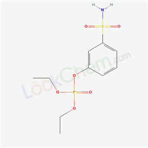 Benzenesulfonamide, m-hydroxy-, diethylphosphate