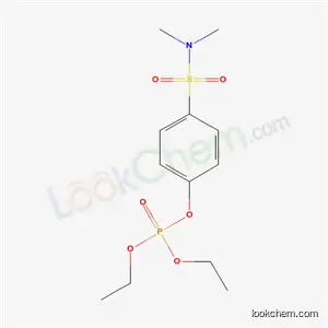 Phosphoric acid diethyl 4-(dimethylaminosulfonyl)phenyl ester
