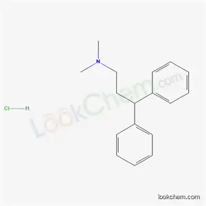 N,N-dimethyl-3,3-diphenylpropan-1-amine hydrochloride (1:1)