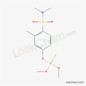 Molecular Structure of 3347-38-4 (O-[4-(dimethylsulfamoyl)-3-methylphenyl] O,O-dimethyl phosphorothioate)