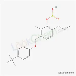 아황산 1-[(p-tert-부틸페녹시)메틸]프로필=2-메틸페닐 에스테르