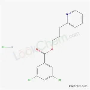 3-(pyridin-2-yl)propyl 3,5-dichlorobenzoate hydrochloride (1:1)