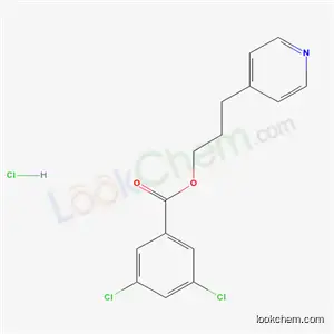 3-(pyridin-4-yl)propyl 3,5-dichlorobenzoate hydrochloride (1:1)
