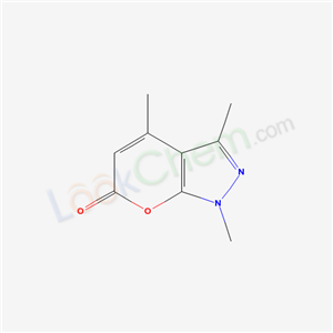 1,3,4-trimethylpyrano[2,3-c]pyrazol-6(1H)-one