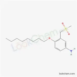 3-[(methylsulfonyl)methyl]-4-(octyloxy)aniline