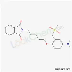 2-(5-{4-amino-2-[(methylsulfonyl)methyl]phenoxy}pentyl)-1H-isoindole-1,3(2H)-dione