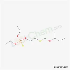 Thiophosphoric acid O,O-diethyl O-[2-[(sec-butoxymethyl)thio]ethyl] ester