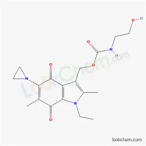 [5-(aziridin-1-yl)-1-ethyl-2,6-dimethyl-4,7-dioxo-4,7-dihydro-1H-indol-3-yl]methyl (2-hydroxyethyl)carbamate