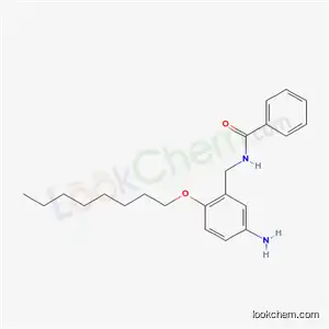Molecular Structure of 6113-85-5 (N-[5-amino-2-(octyloxy)benzyl]benzamide)