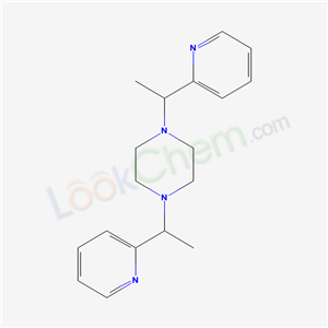 Piperazine, 1,4-bis(1-(2-pyridyl)ethyl)-