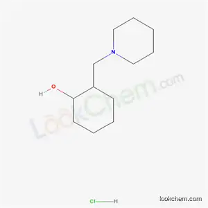 Molecular Structure of 6599-51-5 (2-(piperidin-1-ylmethyl)cyclohexanol hydrochloride (1:1))