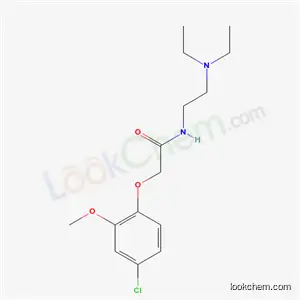 2-(4-chloro-2-methoxyphenoxy)-N-[2-(diethylamino)ethyl]acetamide