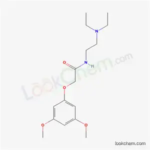 Molecular Structure of 6738-72-3 (N-[2-(diethylamino)ethyl]-2-(3,5-dimethoxyphenoxy)acetamide)