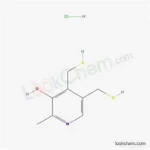 2-methyl-4,5-bis(sulfanylmethyl)pyridin-3-ol hydrochloride (1:1)