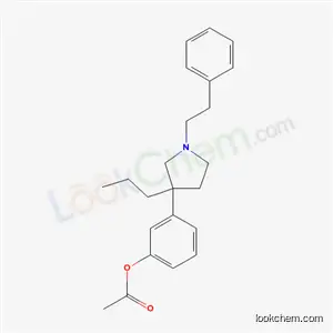 아세트산 3-(1-페네틸-3-프로필-3-피롤리디닐)페닐 에스테르