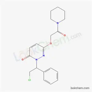 2-(2-chloro-1-phenylethyl)-6-[2-oxo-2-(piperidin-1-yl)ethoxy]pyridazin-3(2H)-one
