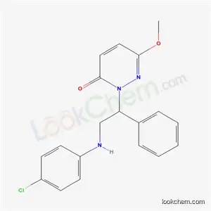 2-{2-[(4-chlorophenyl)amino]-1-phenylethyl}-6-methoxypyridazin-3(2H)-one