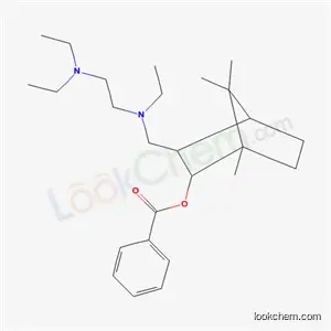 3-({[2-(diethylamino)ethyl](ethyl)amino}methyl)-1,7,7-trimethylbicyclo[2.2.1]hept-2-yl benzoate