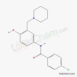 4-클로로-N-[4-히드록시-3-[(피페리디노)메틸]페닐]벤즈아미드