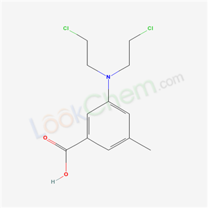 5-Bis(2-chloroethyl)amino-m-toluic acid