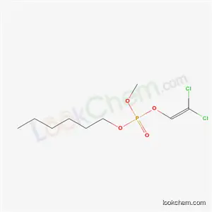 2,2-dichloroethenyl hexyl methyl phosphate