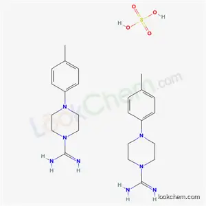 4-(4-methylphenyl)piperazine-1-carboximidamide sulfate (2:1)