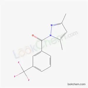 3,5-Dimethyl-1-[3-(trifluoromethyl)benzoyl]-1H-pyrazole