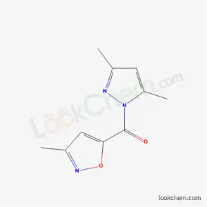 3,5-ジメチル-1-[(3-メチル-5-イソオキサゾリル)カルボニル]-1H-ピラゾール