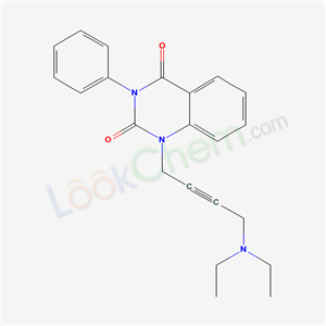 1-(4-diethylaminobut-2-ynyl)-3-phenyl-quinazoline-2,4-dione