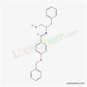 2-({(E)-[4-(benzyloxy)phenyl]methylidene}amino)-3-phenylpropan-1-ol