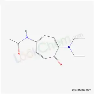 N-[4-(Diethylamino)-5-oxo-1,3,6-cycloheptanetrien-1-yl]acetamide