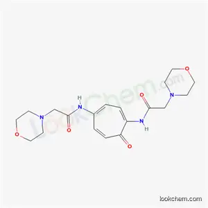 N,N'-(7-Oxo-1,3,5-cycloheptatrien-1,4-ylene)bis(4-morpholineacetamide)