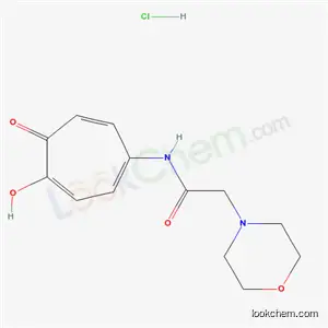 N-(4-hydroxy-5-oxocyclohepta-1,3,6-trien-1-yl)-2-(morpholin-4-yl)acetamide hydrochloride (1:1)