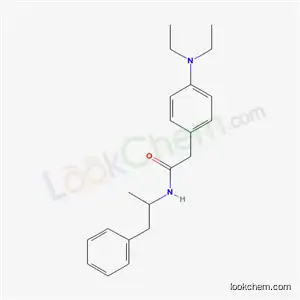 2-(4-Diethylaminophenyl)-N-(1-methyl-2-phenylethyl)acetamide