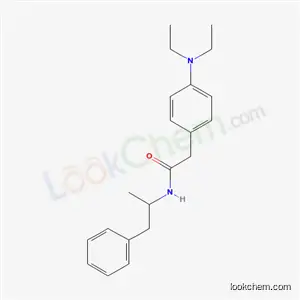 2- (4- 디 에틸 아미노 페닐) -N- (1- 메틸 -2- 페닐 에틸) 아세트 아미드