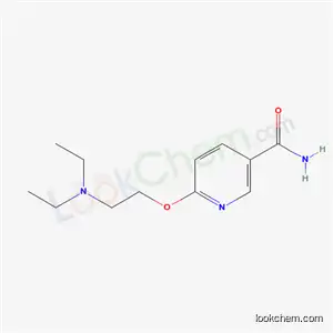 Molecular Structure of 18617-52-2 (6-[2-(Diethylamino)ethoxy]-3-pyridinecarboxamide)