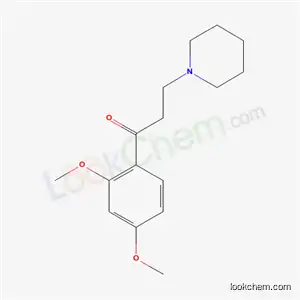 1-(2,4-Dimethoxyphenyl)-3-(1-piperidinyl)-1-propanone