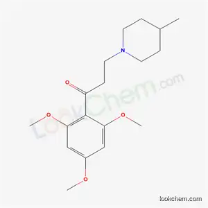 2′,4′,6′-トリメトキシ-β-(4-メチルピペリジノ)プロピオフェノン