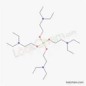 Molecular Structure of 18867-06-6 (Tetrakis[2-(diethylamino)ethoxy]silane)